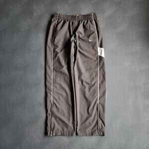 Vintage Nike Mini Side Swoosh Silver Track Sweatpants Large